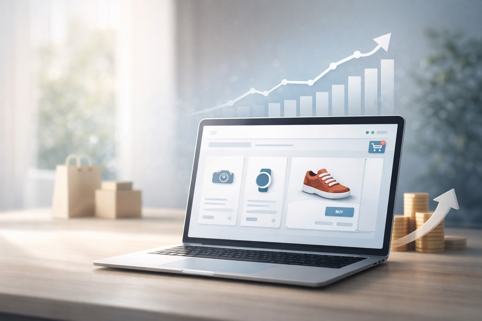 افزایش نرخ تبدیل با بهینهسازی فروشگاه اینترنتی