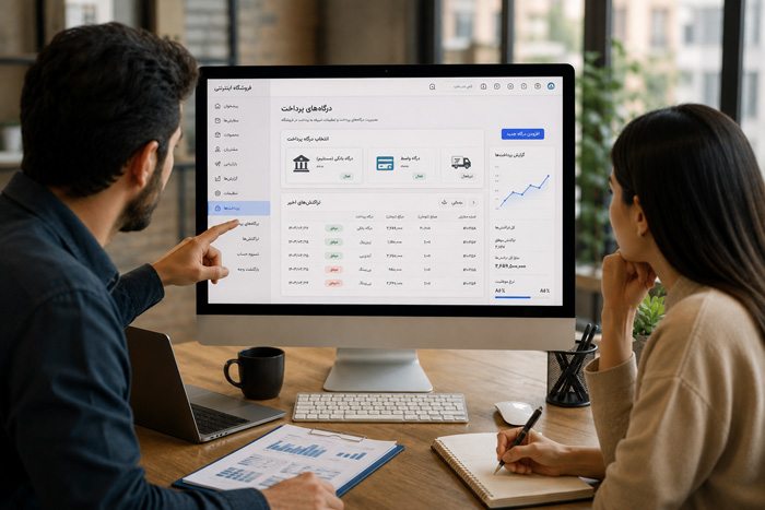 درگاه های پرداخت فروشگاه اینترنتی