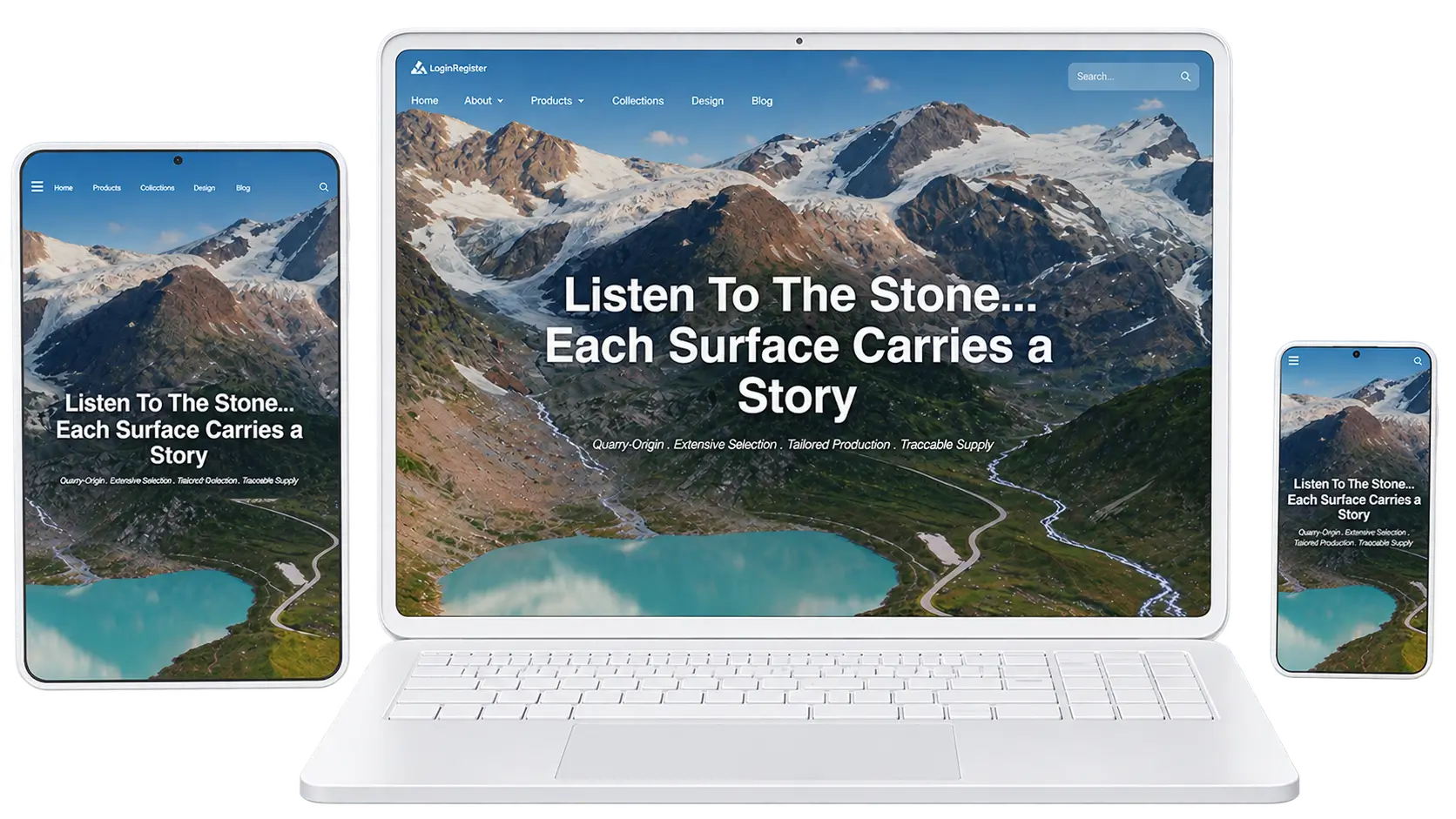 طراحی وبسایت فروشگاهی ardurastone